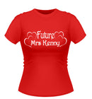 'Future Mrs' Personalised Bride to Be Tshirt