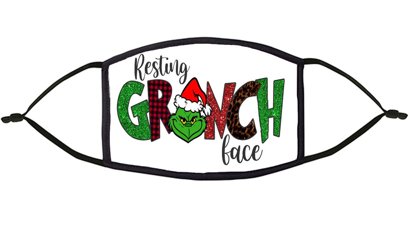 Grinch Theme Re-Usable Mask