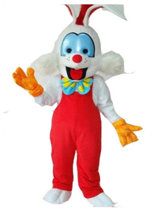 Roger rabbit look a like Mascot Costume Hire
