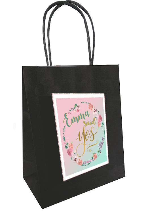 'She Said YES' Personalised Bag