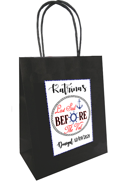 Sailor theme personalised Hen Party Bag