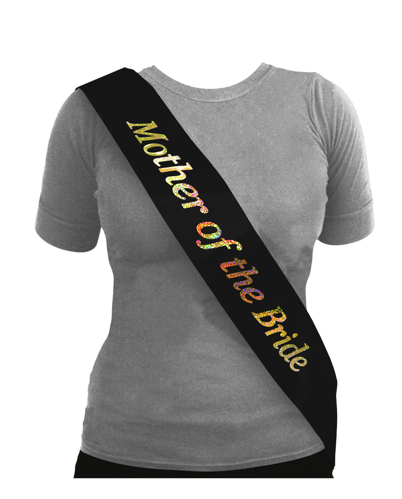 Hen Party Sash Mother Of The Bride Black