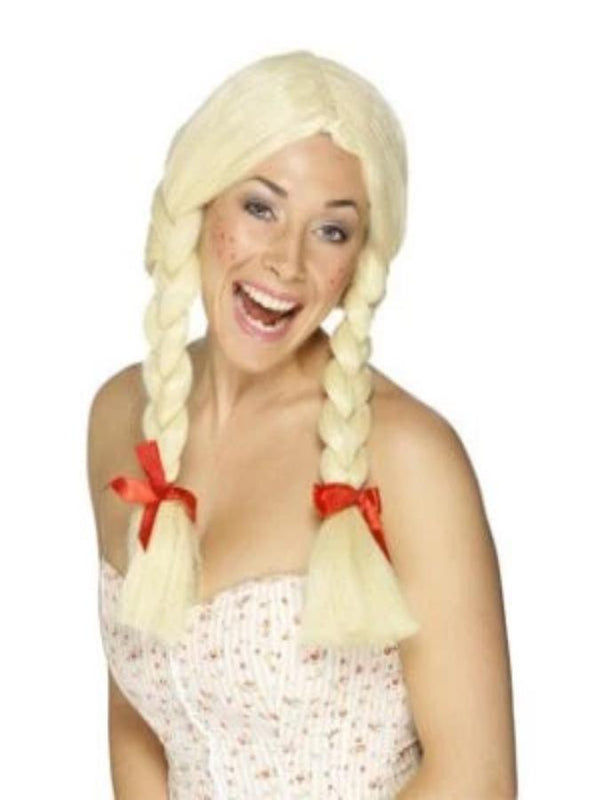 Schoolgirl Wig Blonde