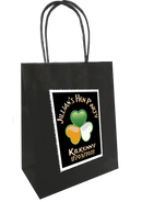 Personalised hen party gift bag shamrock design