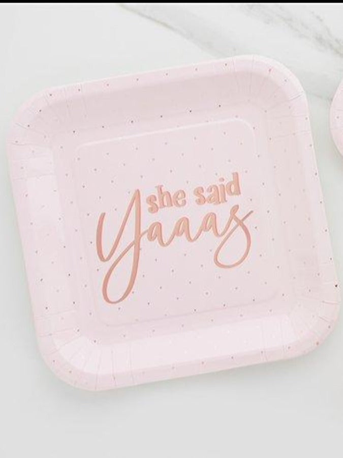 SHE SAID YAAAS PAPER PLATES (10)