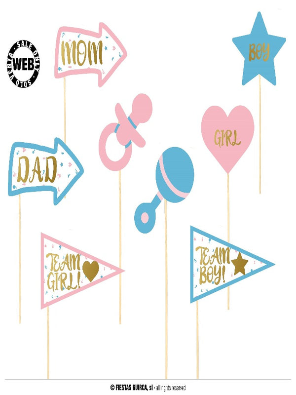 Baby Shower Photo Props