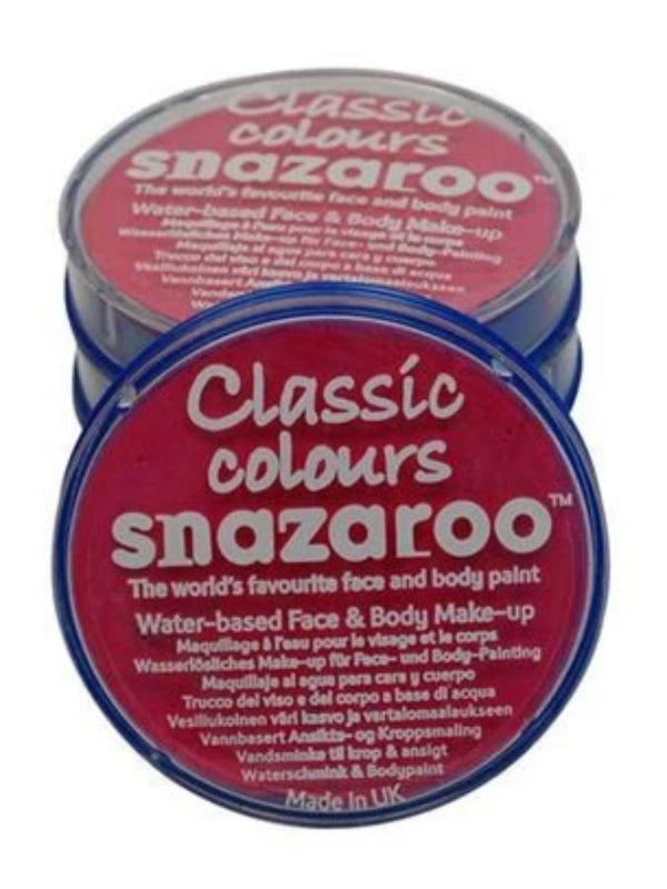 Snazaroo Bright Red Facepaint 18ml