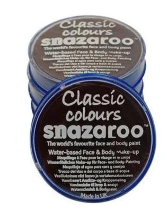 Snazaroo Dark Brown Facepaint 18ml