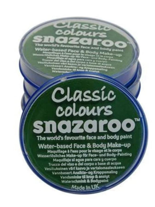Snazaroo Grass Green Facepaint 18ml