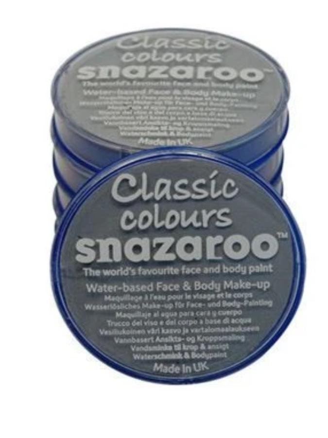 Snazaroo Light Grey Facepaint 18ml