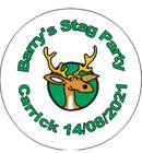 Personalised Fun Stag Party Badge