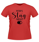 Stag Party -ON- Personalised T-shirt