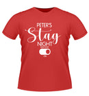 Stag Party -ON- Personalised T-shirt