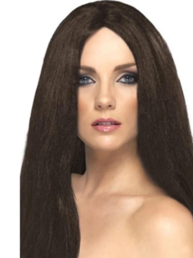 Star Style Wig Brown