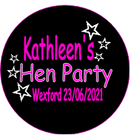 Star Design Personalised Badge