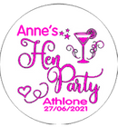 Sweet Design Personalised Hen Party Badge