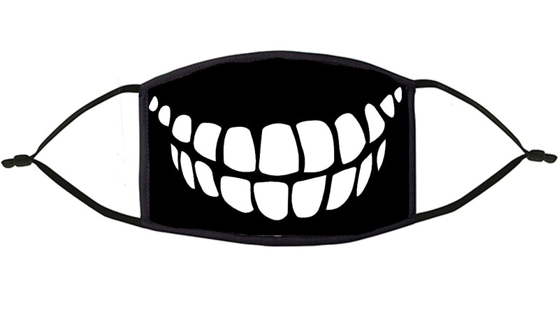 Teeth Design Re-Usable Face Mask