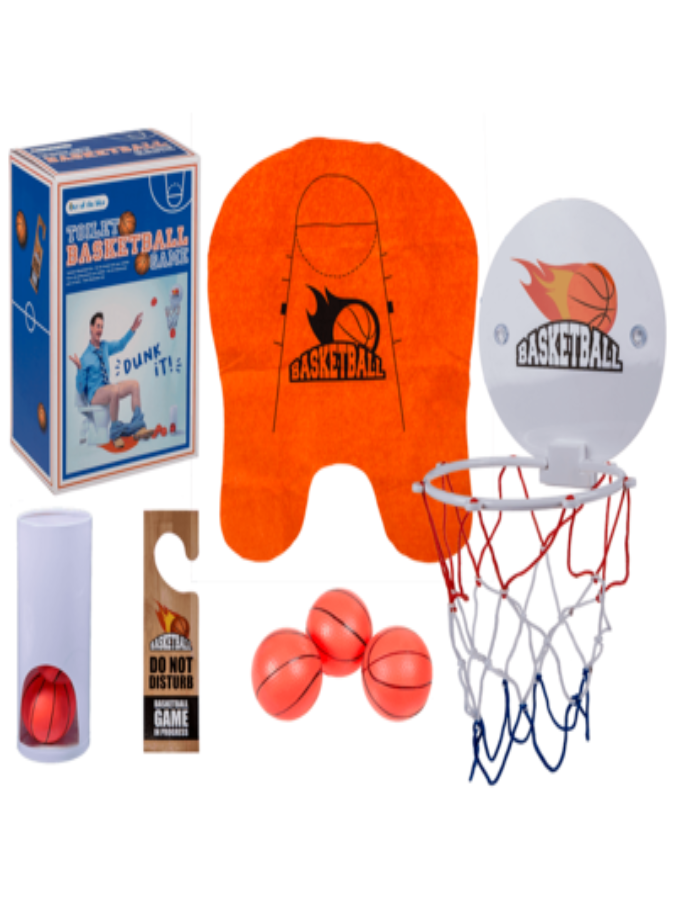 Toilet basketball set set of 7
