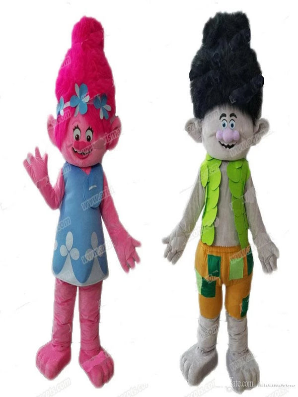 Trolls Mascot costume Hire