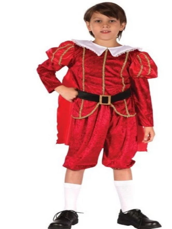 Tudor Prince childrens costume                               