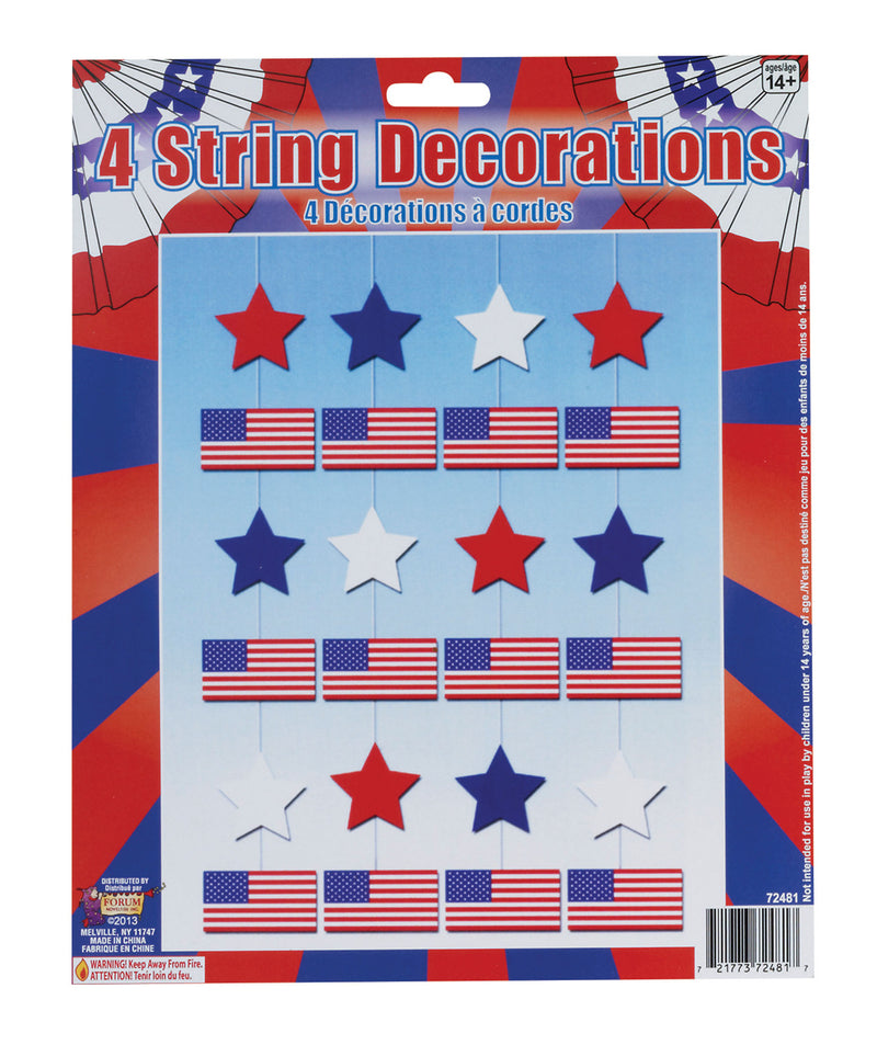 USA 4 String Decoration