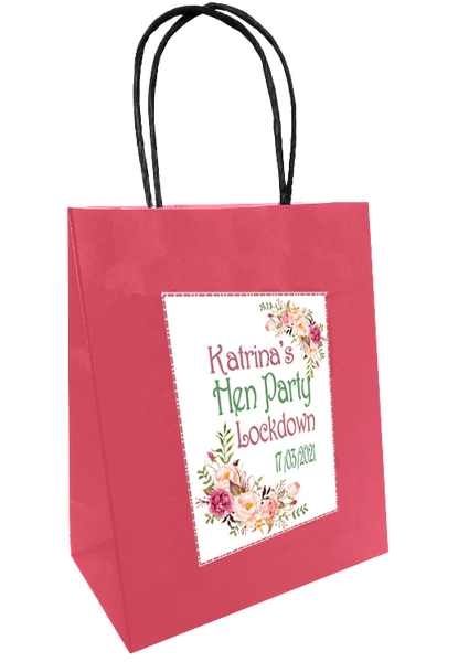 Vintage Floral Personalised Bag
