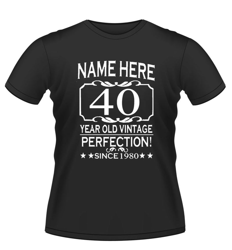 Personalised Birthday PERFECTION! Tshirt