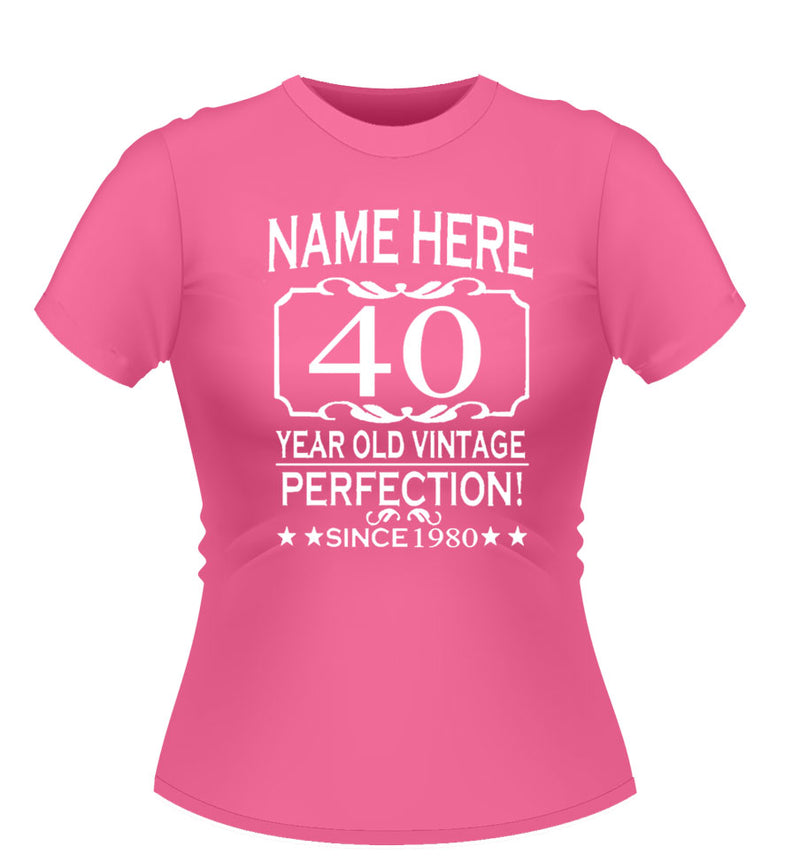 Personalised Birthday PERFECTION! Tshirt