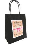 Personalised Vintage Lace Design Hen Party Bag