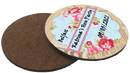 Vintage design Personalised Hen Party coaster