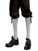 White Colonial Knee Socks