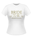 Bride to Be Personalised T-shirt