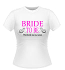 Bride to Be Personalised T-shirt