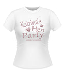 'Hen Party' Personalised T-shirt
