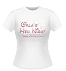 Personalised Hen Party T-Shirt