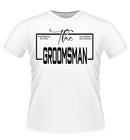 Personalised THE GROOMSMAN Stag Party Tshirt