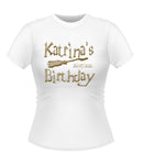 Harry Potter theme Personalised Birthday T-Shirt