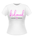 Bridesmaid Personalised Hen Party Tshirt