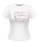 'Coming Soon' Personalised Panda design Tshirt