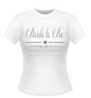 Classy Personalised Bride to Be Tshirt