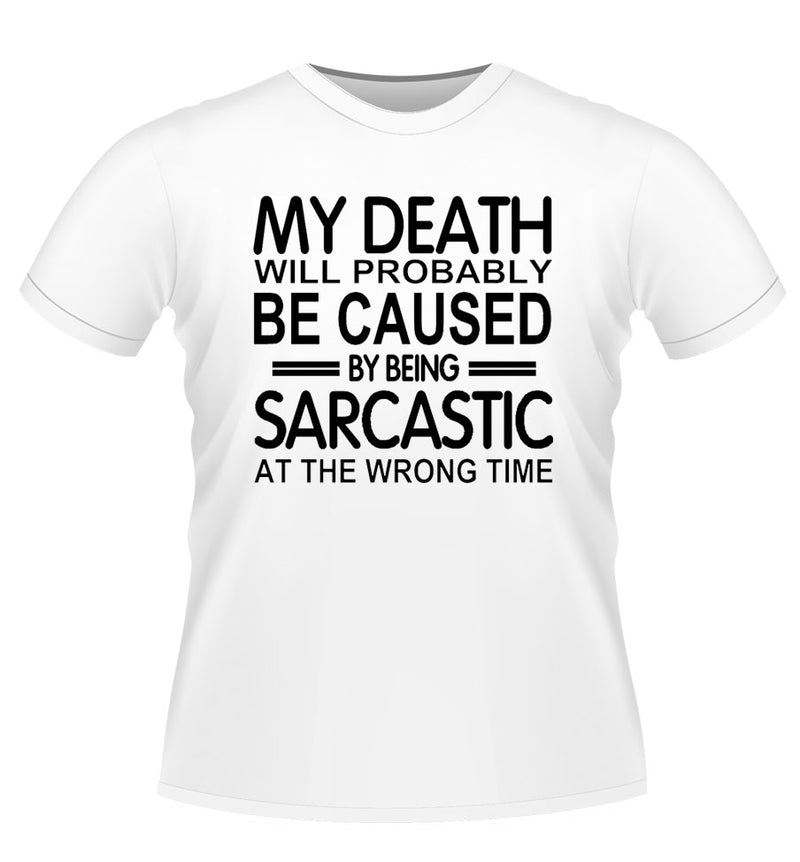 'SARCASTIC' Novelty Tshirt