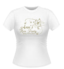 vintage flower Personalised Hen Party Tshirt