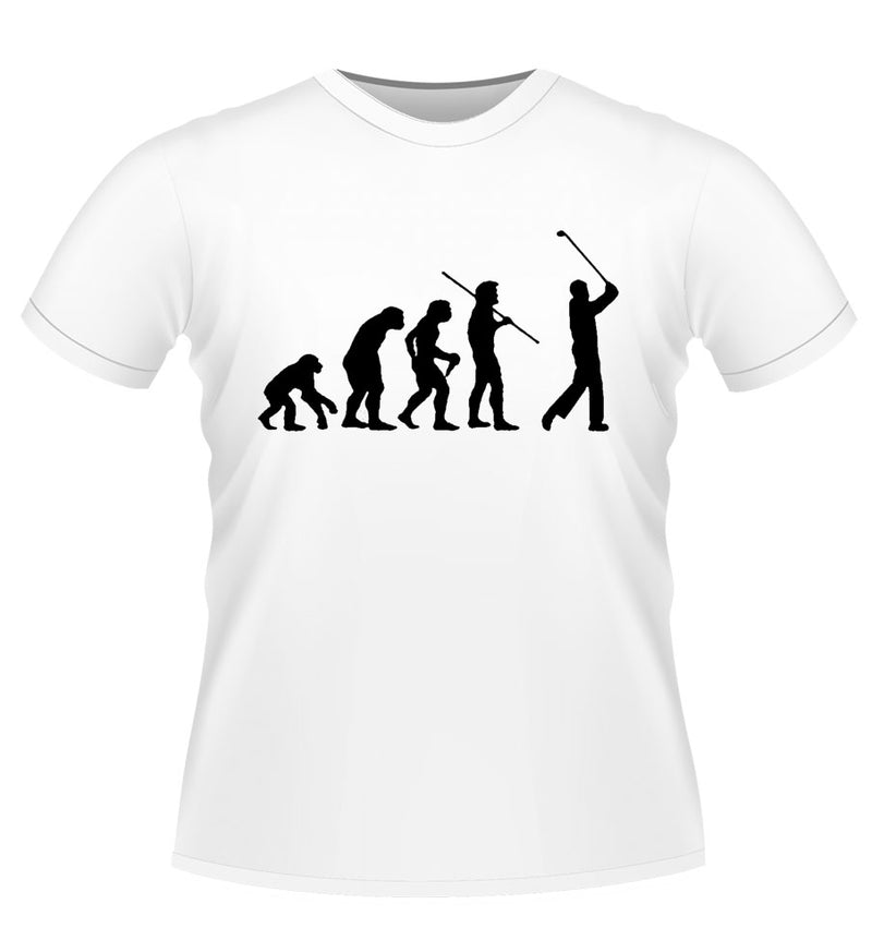 Evolution of Golfer Tshirt