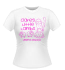 'little Lamb' Theme Personalised Hen Party Tshirt