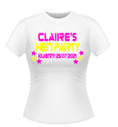 Personalised 80's Theme Hen Party T-Shirt