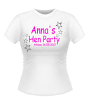 'Star' Personalised Hen Party T-shirt