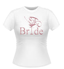 Bride T-Shirt with Cocktail glass
