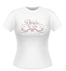 Vintage Style Bride to Be Personalised Tshirt