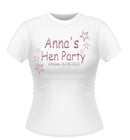 'Star' Personalised Hen Party T-shirt