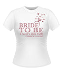 'Bride to be with Ring' Personalised Hen Party T-shirt